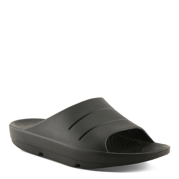 flexus by spring step SPRING STEP MEN CONNOR SLIDE SANDALS