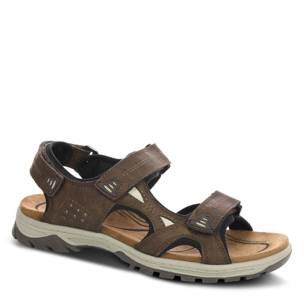 flexus by spring step SPRING STEP MEN GRADIENT SPORT SANDALS