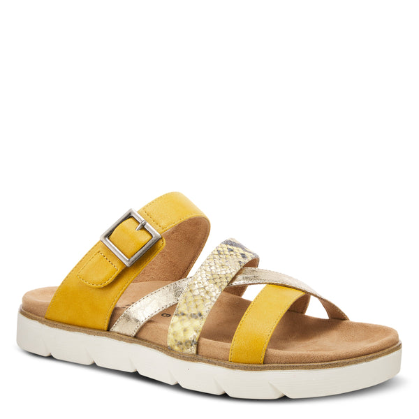 flexus by spring step SPRING STEP RELIFE FIANNA SLIDE SANDALS