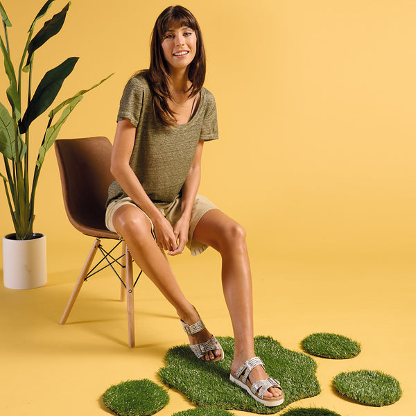 Flexus By Spring Step SPRING STEP RELIFE HARLOWIE SLIDE SANDALS