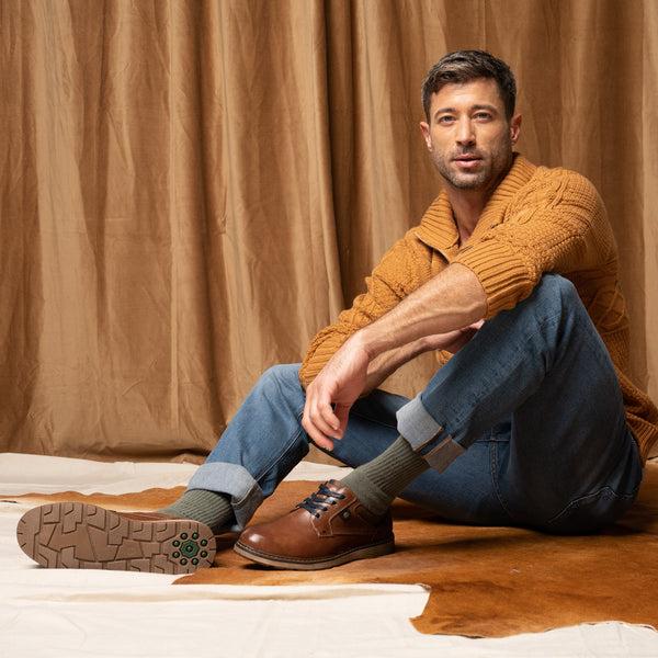 Flexus By Spring Step SPRING STEP RELIFE MEN RAYMOND LACE-UP SHOES