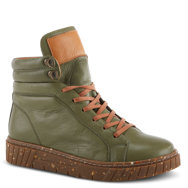 flexus by spring step SPRING STEP ROLLARA LACE-UP SNEAKER