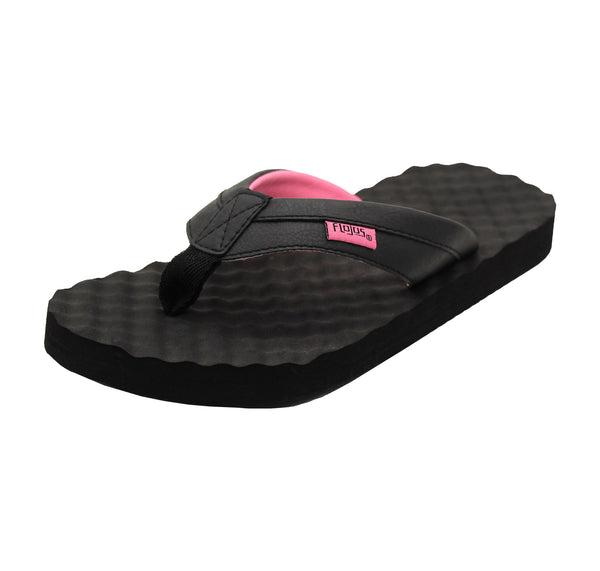 flojos Blair 2.0 - Women's Sandal Black/Pink