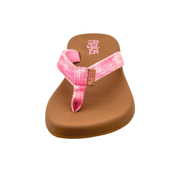 Flojos Campbell - Women's Sandal Pink Metallic