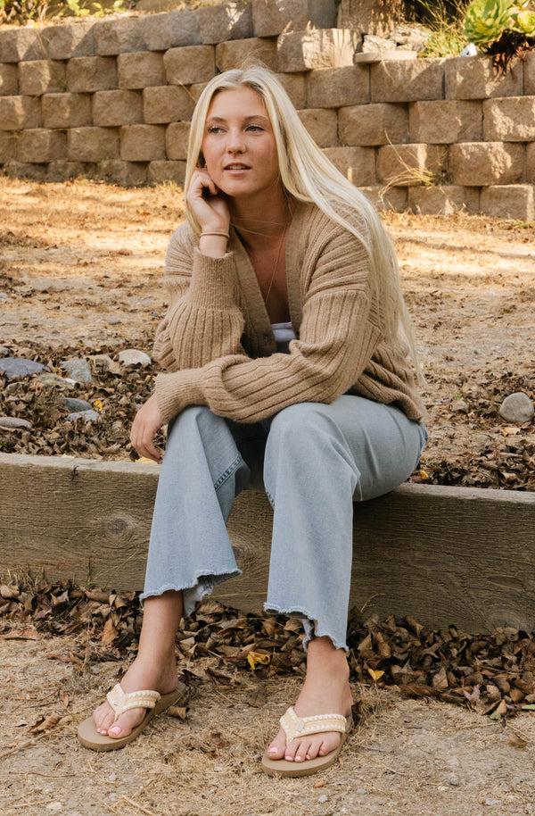 Flojos Carly - Women's Sandal Natural