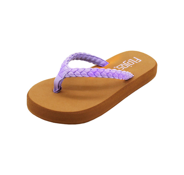 flojos Cassie - Girl's Sandal Lavender/Tan