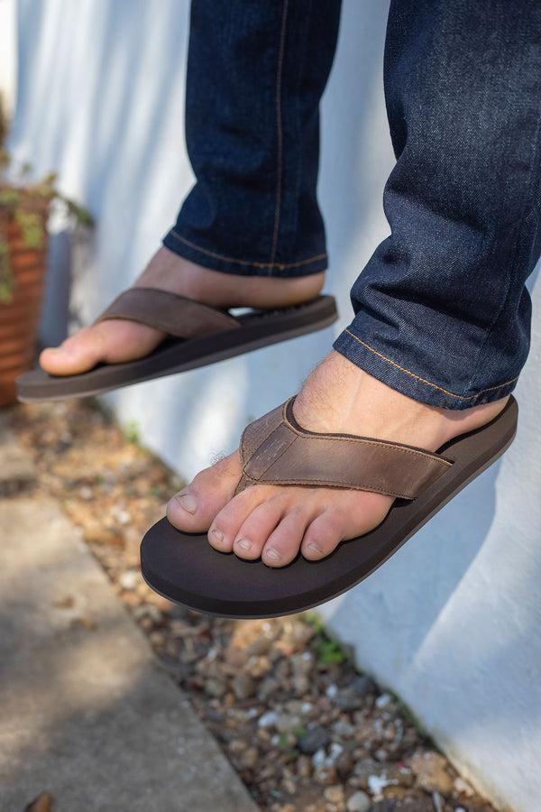 Flojos Cole Select - Men's Sandal Brown