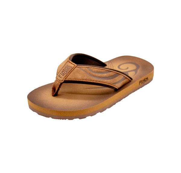 flojos Cuero - Boy's Sandal Tan