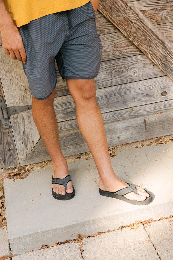 Flojos Cuero - Men's Sandal Charcoal