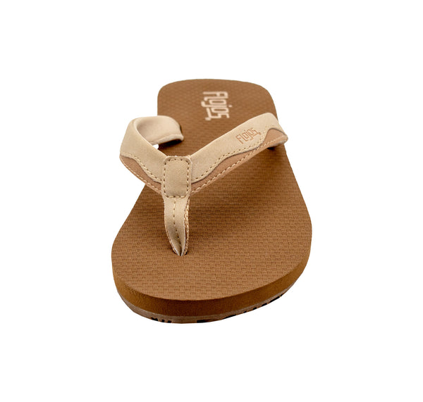 Flojos Dia - Women's Sandal Ivory/Tan