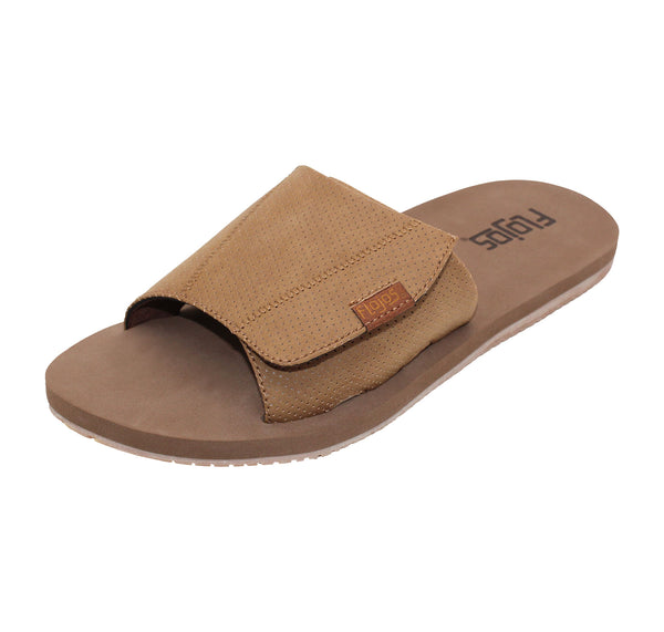 flojos Duke - Men's Sandal Tan Perf