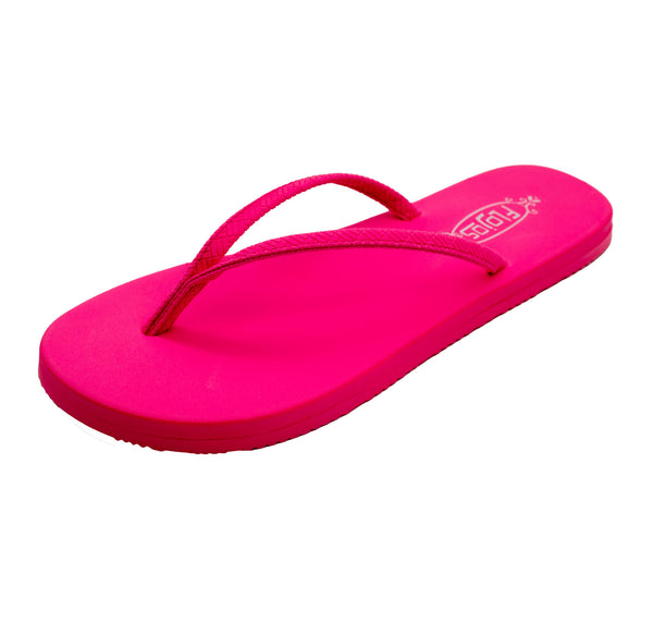 flojos Fiesta Lite - Women's Sandal Neon Pink Weave