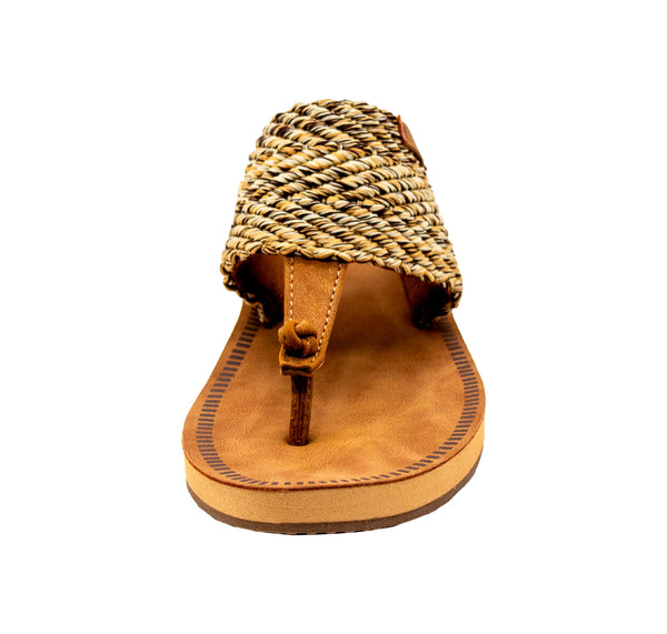 Flojos Gracia - Women's Hooded Sandal Tan Multi