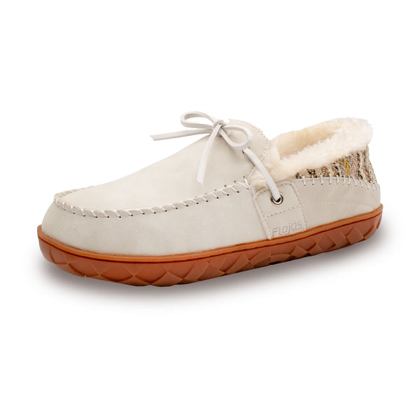 flojos Gracias - Unisex Slipper Ivory/Gum
