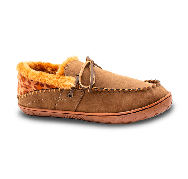 Flojos Gracias - Women's Slipper Tan/Leopard