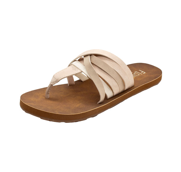 flojos Lana - Women's Sandal Ivory Multi