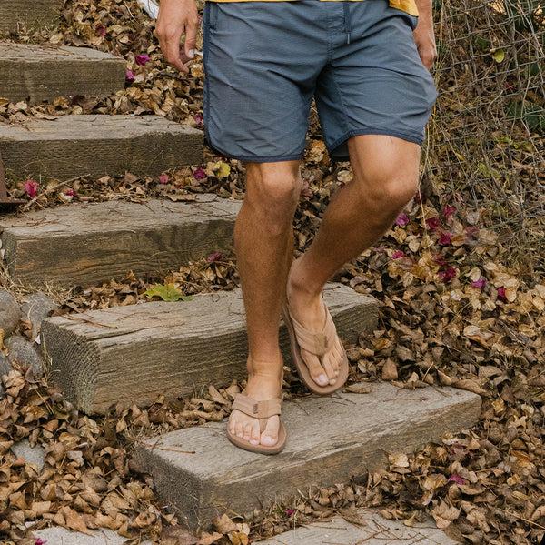 Flojos Lazaro - Men's Sandal Tan/Brown