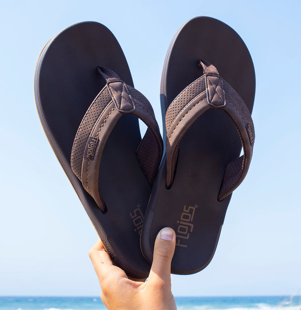 Flojos Levee - Men's Sandal Brown