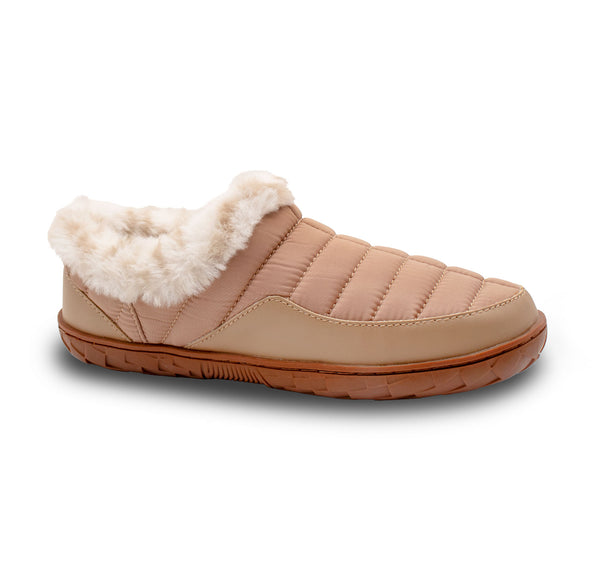 Flojos Lexie - Women's Slipper Tan/Snow Leopard
