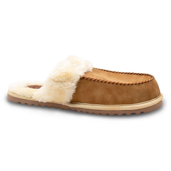 Flojos Lynx - Unisex Slipper Tan