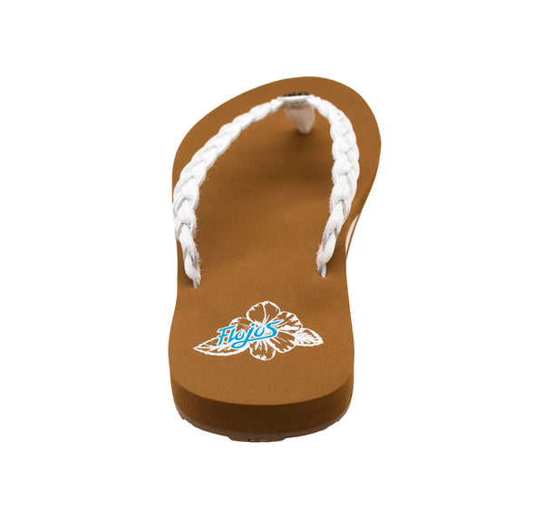 Flojos Marisol - Women's Sandal White/Tan