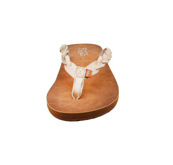 Flojos Navida - Women's Sandal Ivory/Tan