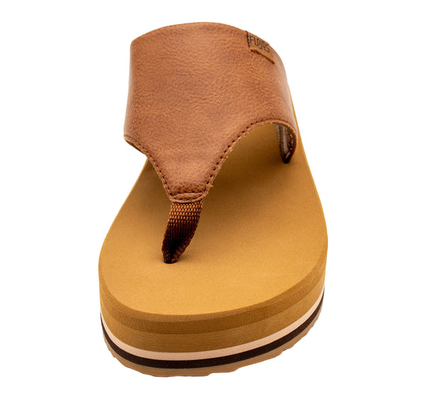 Flojos Nessa - Women's Flatform Sandal Tan Serape