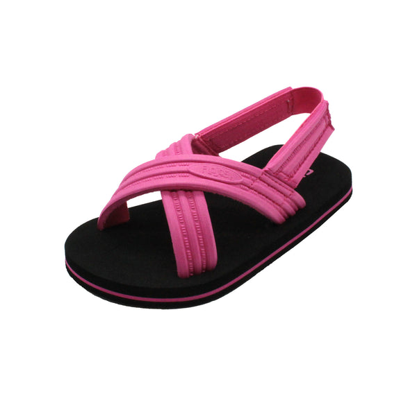 flojos Original - Unisex Kid's Sandal Pink/Black