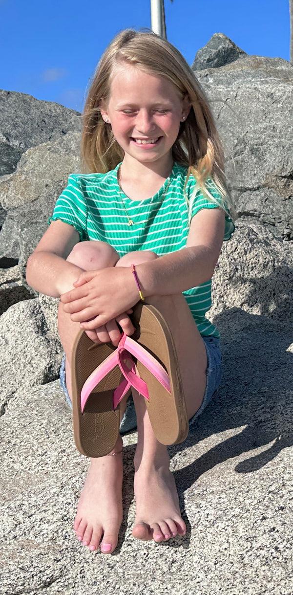 Flojos Paraiso - Girl's Sandal Sunrise/Tan