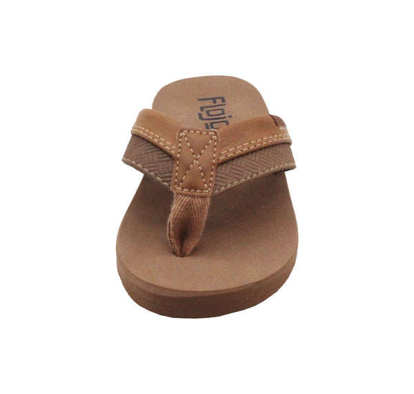 Flojos Ryan - Boy's Sandal Tan