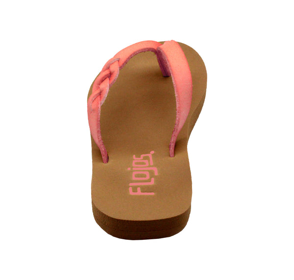 Flojos Serenity - Girl's Sandal Aqua/Tan