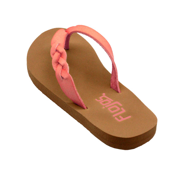 Flojos Serenity - Girl's Sandal Aqua/Tan