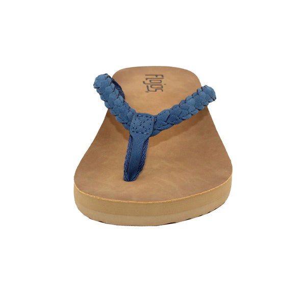 Flojos Sky - Women's Sandal Black/Tan