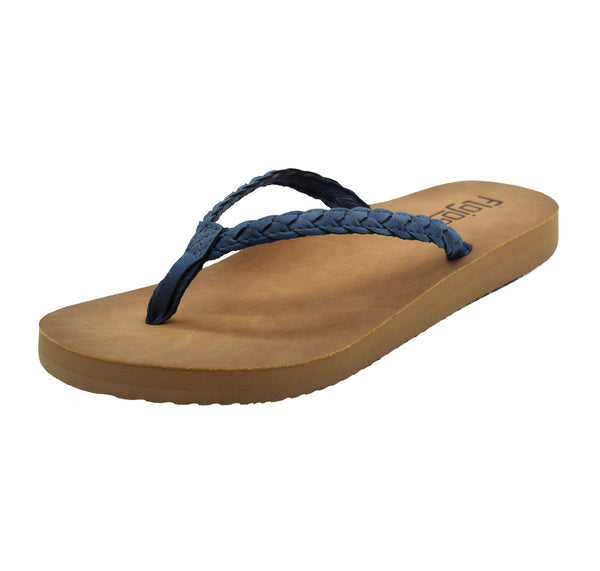 flojos Sky - Women's Sandal Black/Tan
