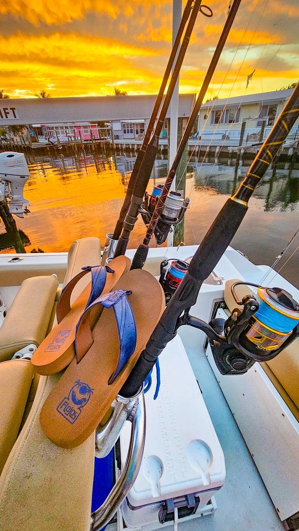 Flojos Tango - Men's Sandal Navy/Tan