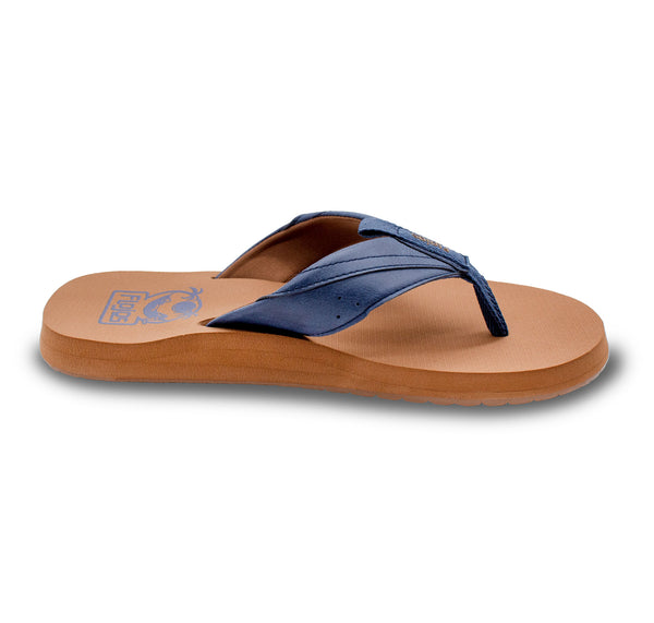 Flojos Tango - Men's Sandal Navy/Tan