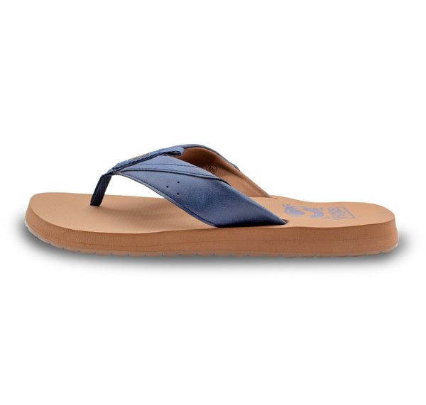 Flojos Tango - Men's Sandal Navy/Tan