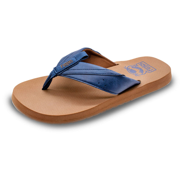 flojos Tango - Men's Sandal Navy/Tan