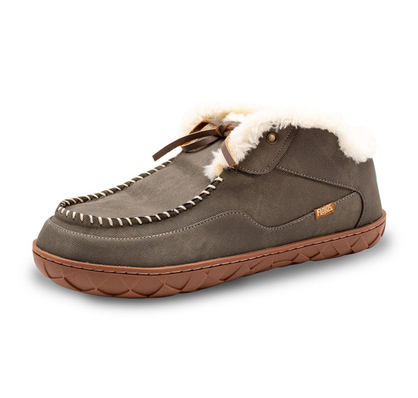 flojos Tonga - Unisex Slipper Gray/Gum