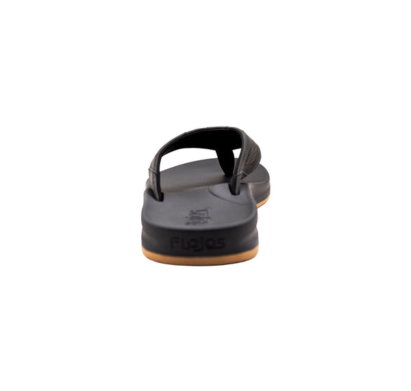 Flojos Vincente - Men's Sandal Gray/Black