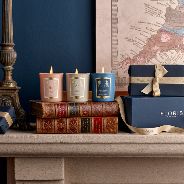 Floris London Miniature Candle Collection Candle Gift Set