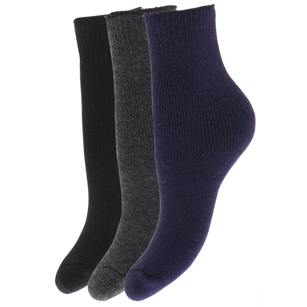 Floso FLOSO Childrens Boys/Girls Winter Thermal Socks (Pack Of 3)