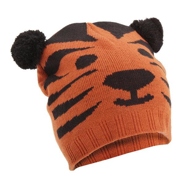 Floso FLOSO Childrens/Kids Unisex Animal Design Winter Beanie Hat (Tiger Panda Bear Dog)