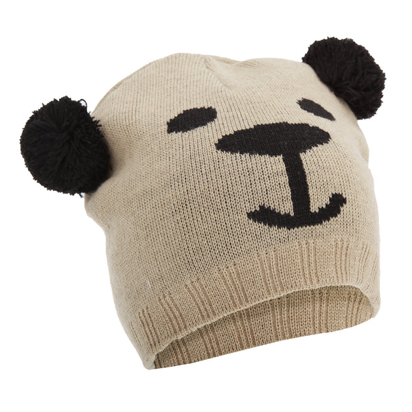 Floso FLOSO Childrens/Kids Unisex Animal Design Winter Beanie Hat (Tiger Panda Bear Dog)