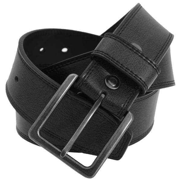 floso FLOSO Mens 1.5 Inch Leather Lined Belt