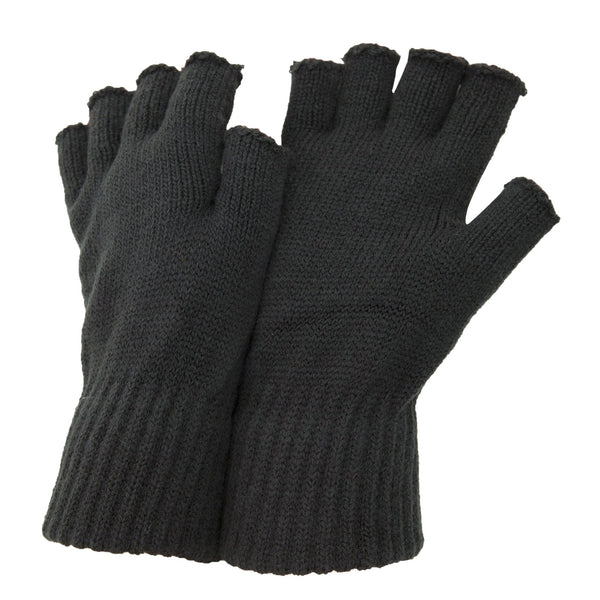 Floso FLOSO Mens Fingerless Winter Gloves