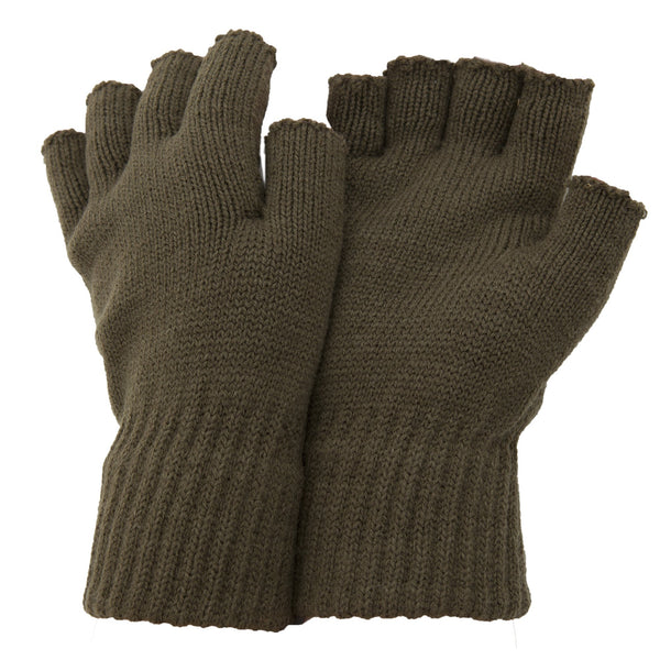 Floso FLOSO Mens Fingerless Winter Gloves