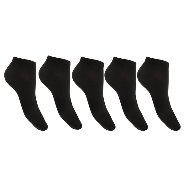 Floso Floso Womens/Ladies Trainer Socks (Pack Of 5)