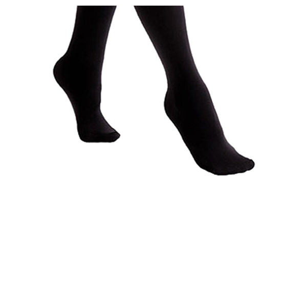 Floso FLOSO Ladies/Womens Black Brushed Thermal Fleece Tights (1 Pair)