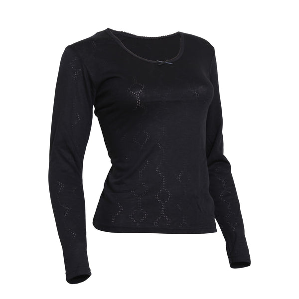 Floso FLOSO Ladies/Womens Thermal Underwear Long Sleeve T-Shirt (Viscose Premium Range)